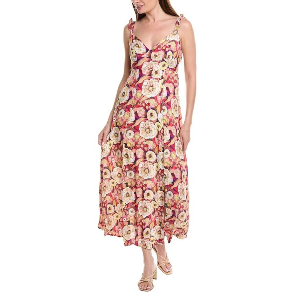 Anna Kay Womens  Portugal Maxi Dress, Red